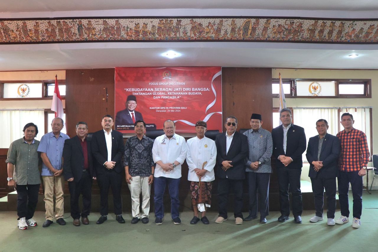 Ketua DPD RI Sebut Kebudayaan adalah Karakter dan Jati Diri Bangsa