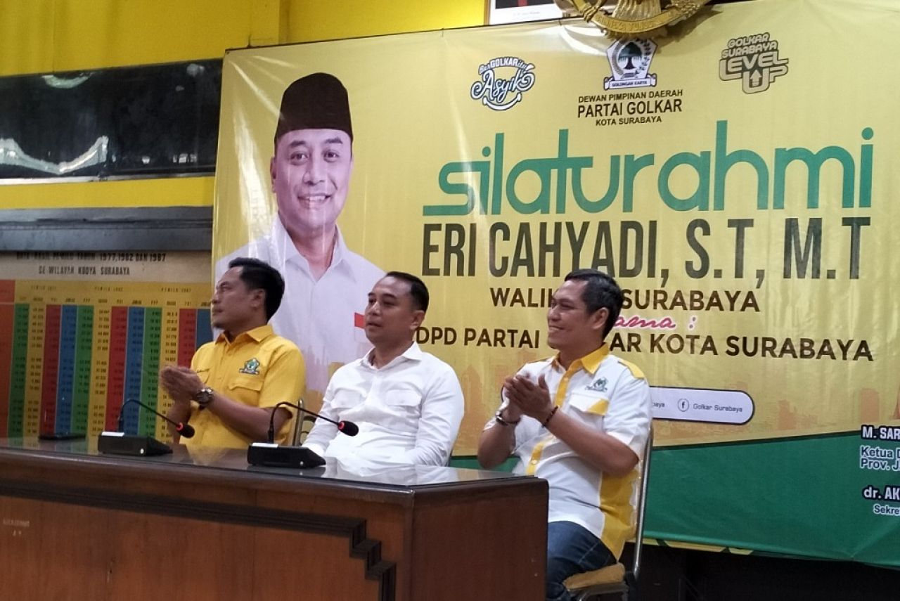Tak Tergiur Bursa Cawawali, Golkar Surabaya Imbau Kader Tetap Jadi Pelayan Masyarakat 
