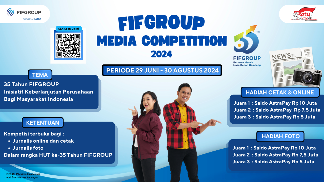 FIFGROUP Gelar National Media Competition 2024