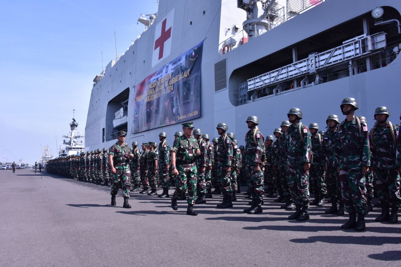 Pendidikan Pertama Tamtama (Dikmata) TNI AL Angkatan 44 Gelombang 1 TA 2024