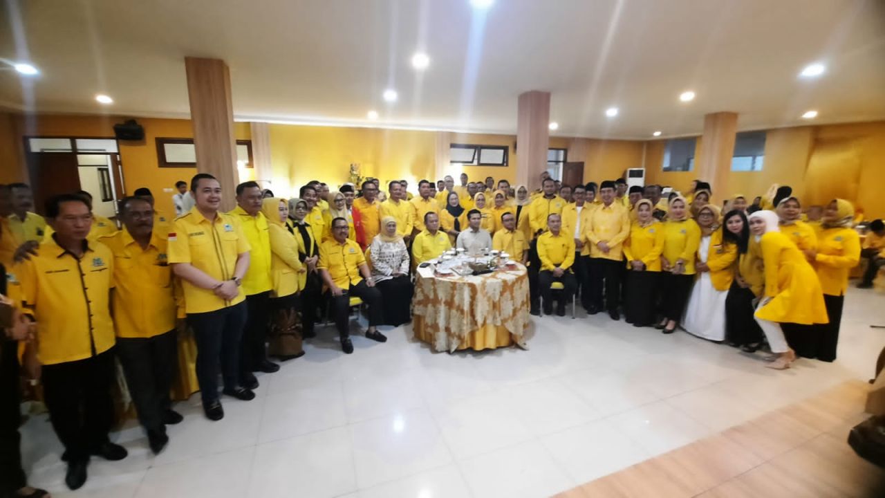 Silaturahmi Golkar Jatim bersama Khofifah - Emil