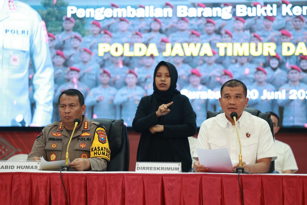 Operasi Sikat Semeru 2024, Polda Jatim Berhasil Tekan Angka Kriminalitas