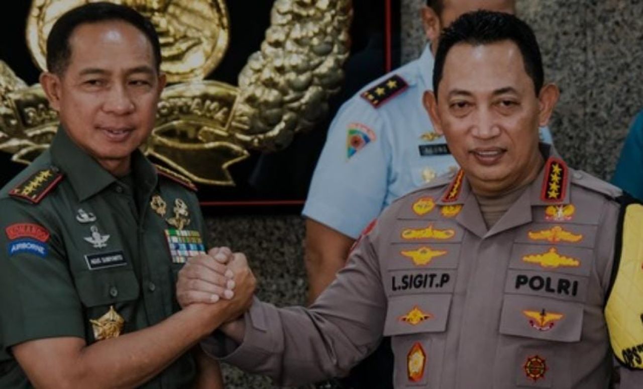 Panglima TNI dan Kapolri