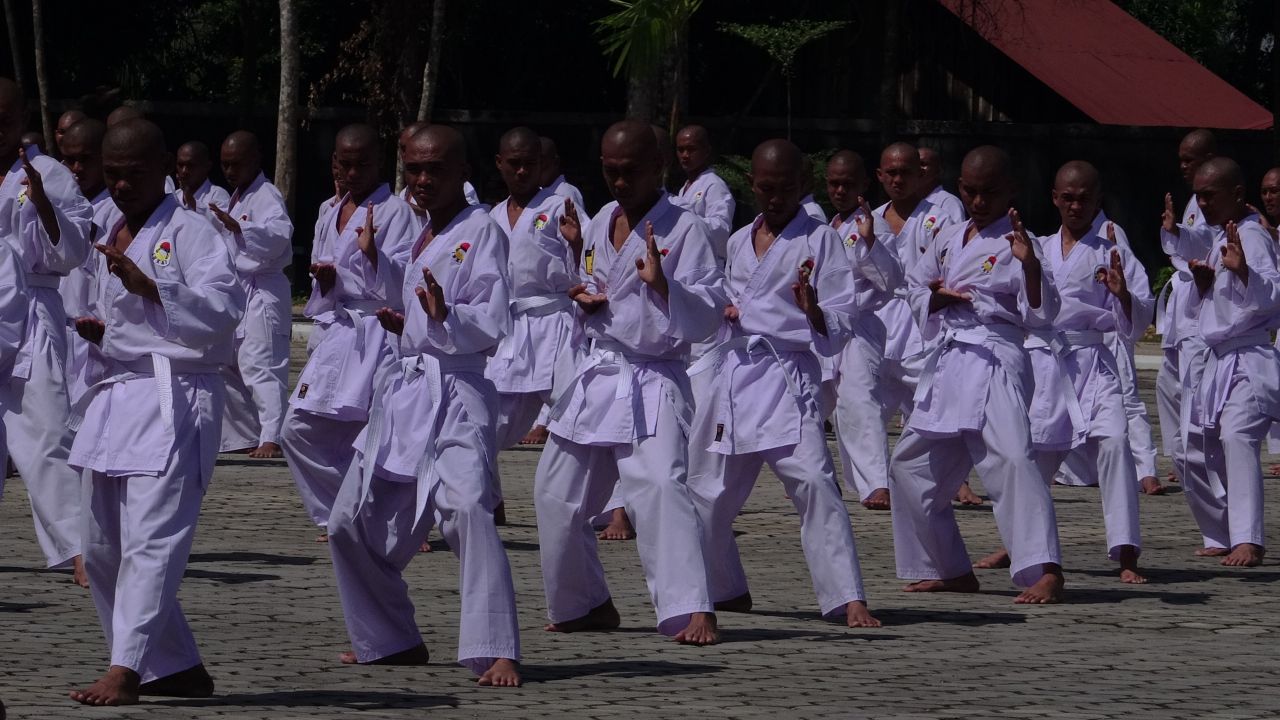 Peresmian Dojo Karete Satdik-1 Kodiklatal
