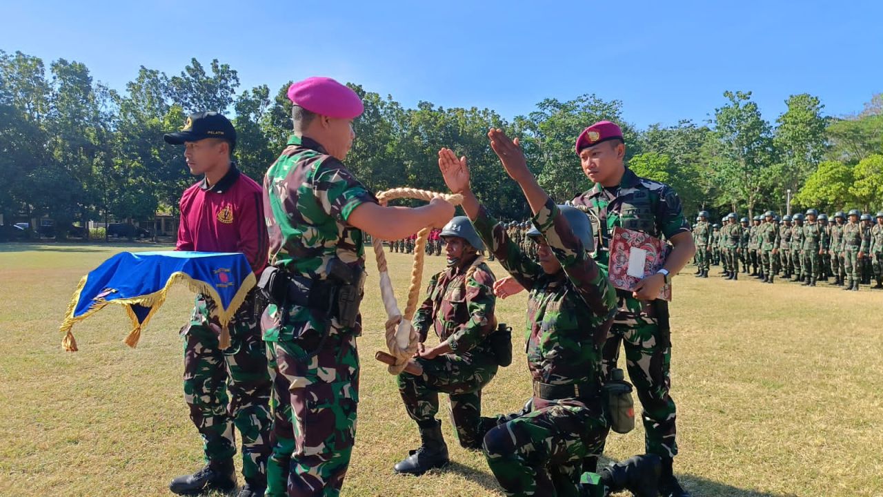 Siap Jadi Prajurit Petarung, Ratusan Siswa Dikmaba dan Dikmata Lattek Dikko