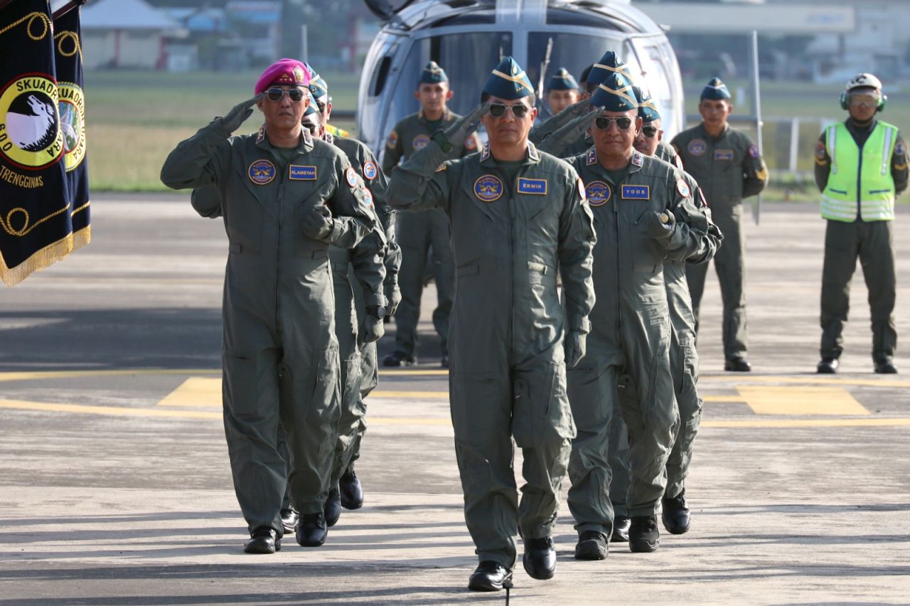 HUT Penerbangan TNI AL Ke-68, Letjen TNI Marinir Nur Alamsyah Terima Brevet Kehormatan 