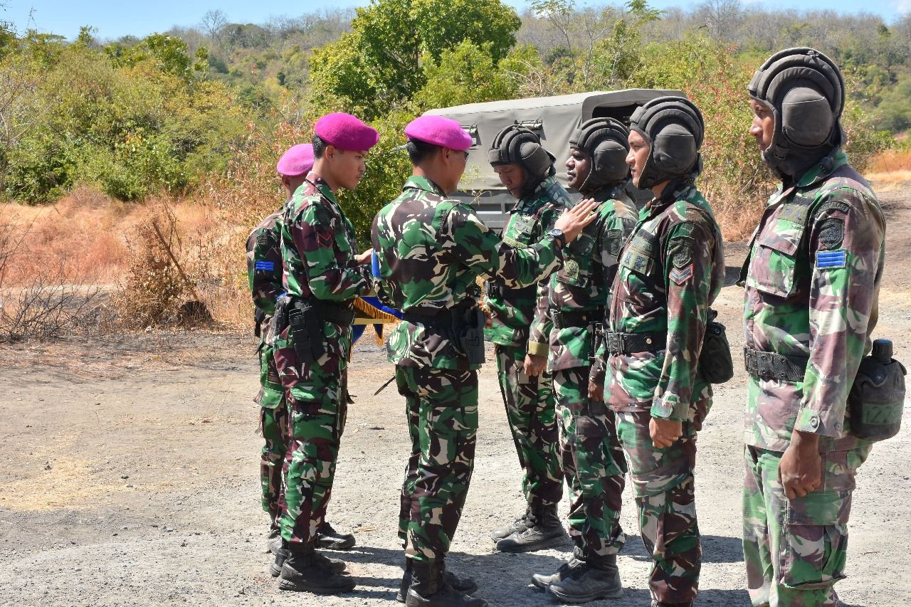 Kolonel Marinir Wartono: Brevet Kavaleri Tanda Kecakapan dan Kemampuan Prajurit 