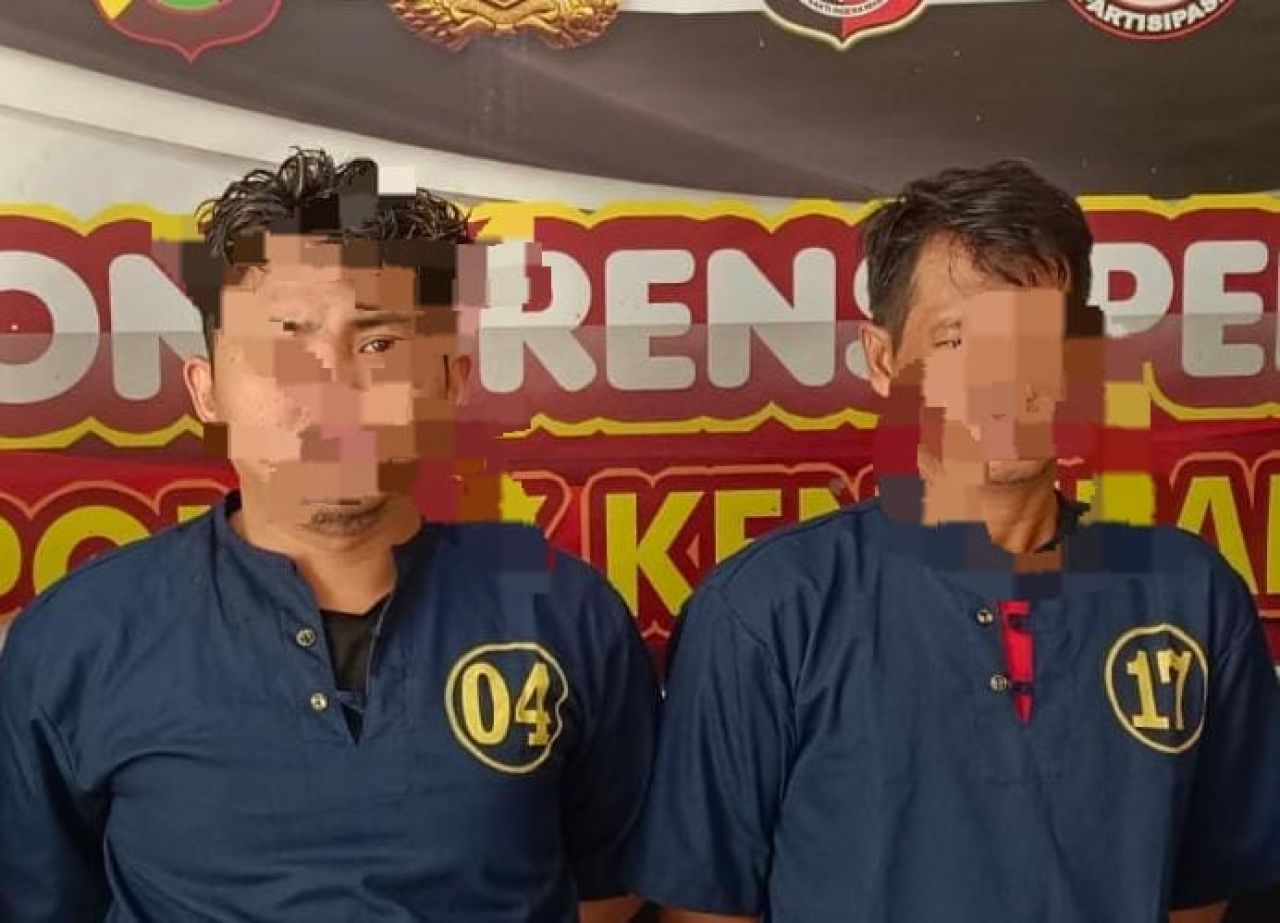 Diduga Bandar dan Pengedar Narkoba, Dua Pria Dibekuk Polisi 