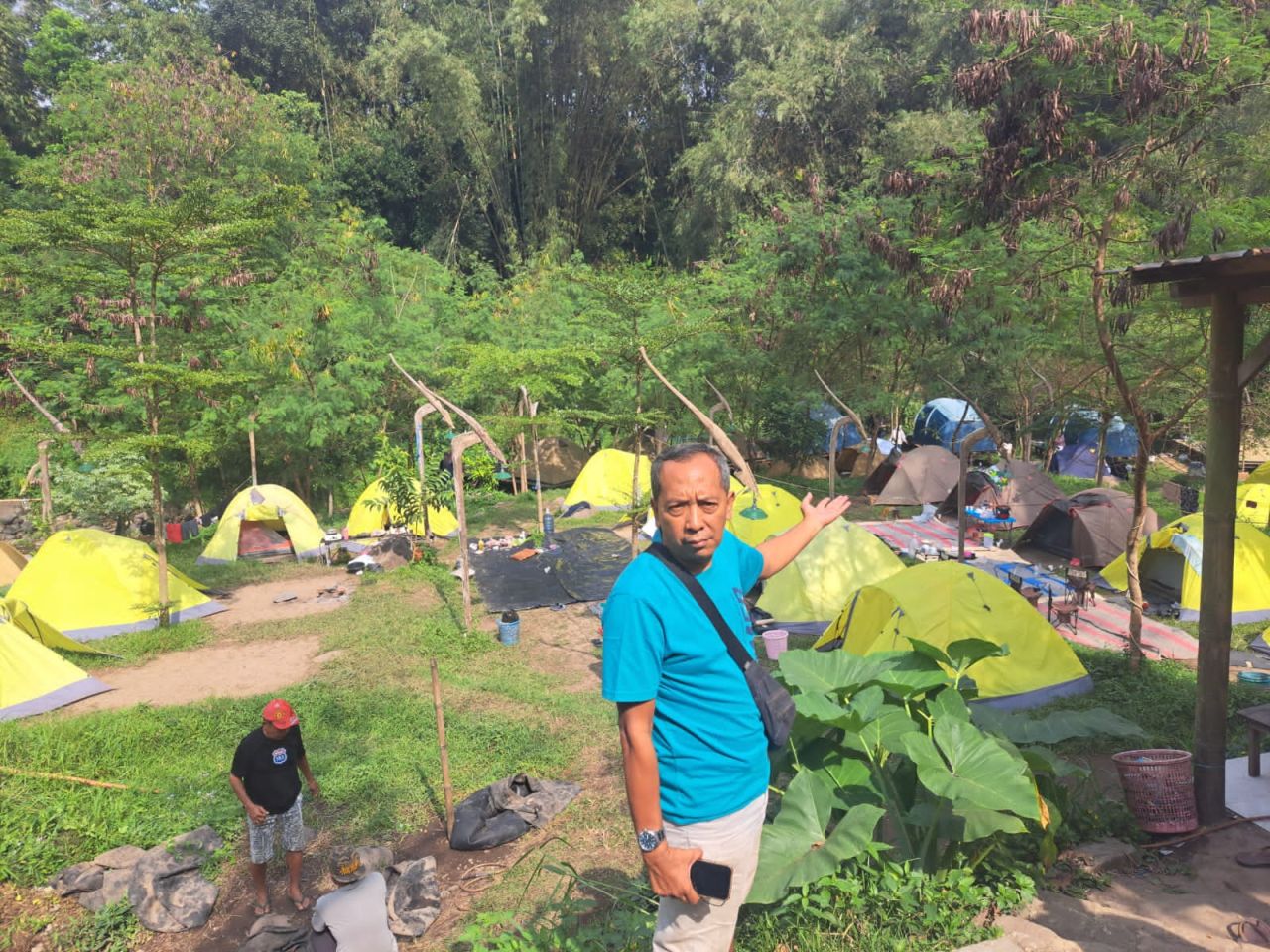 Gubug Marawati Tempat Camping dengan Panorama Alam yang Mempesona 