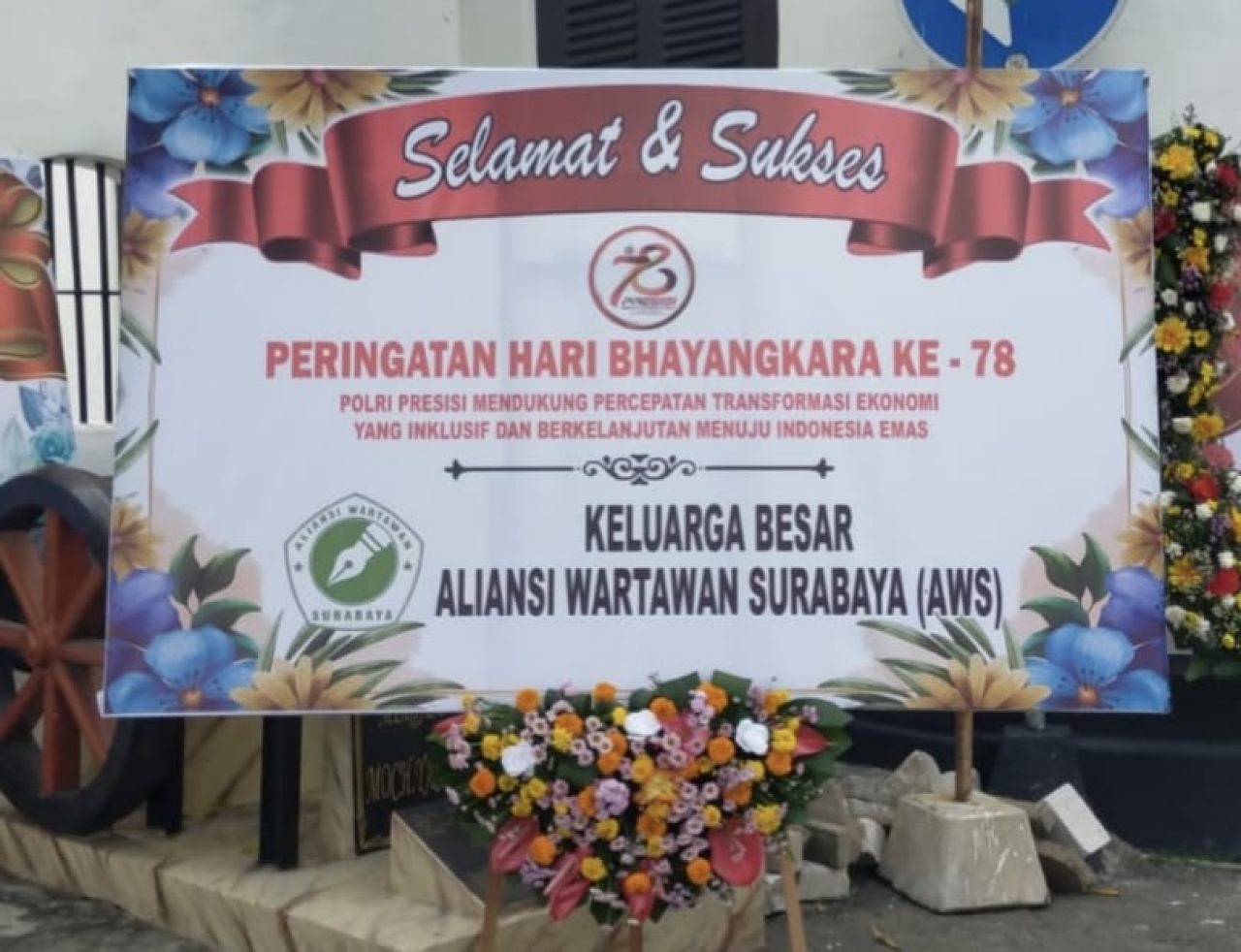 HUT Bhayangkara ke-78, AWS Dukung Kinerja Polri