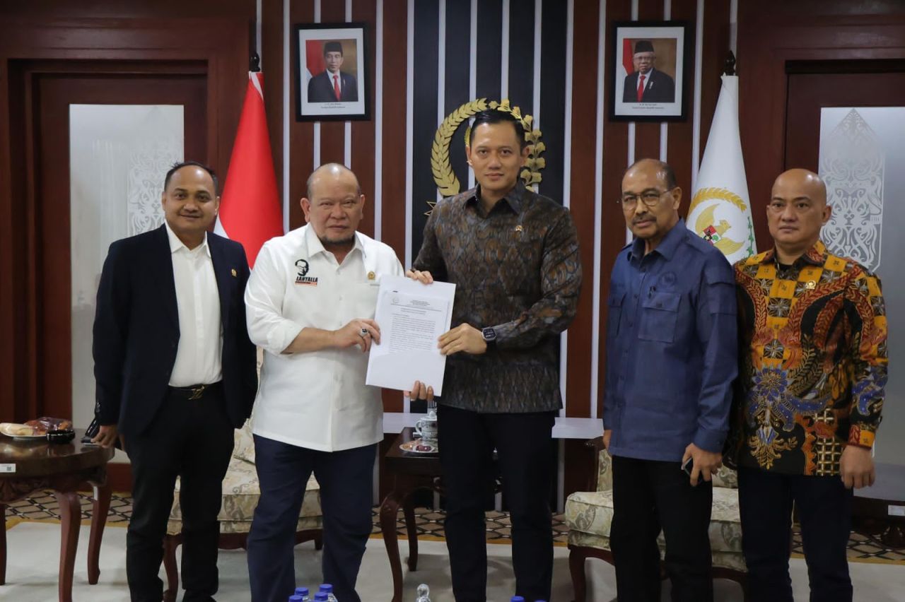 Bertemu Menteri ATR/BPN, LaNyalla Ingatkan Penyelesaian Surat Ijo