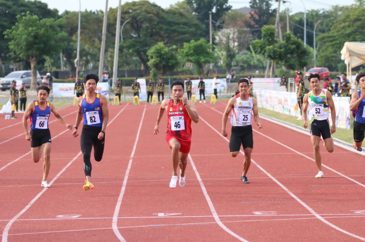 ASEAN University Games 2024  Zohri Tercepat Dinomor 100 Meter