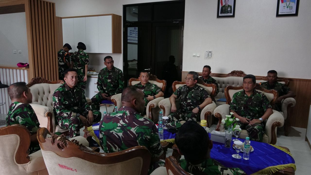 Dansatdik 1 Kodiklatal, Terima Kunjungan Kerja Dankodiklatal