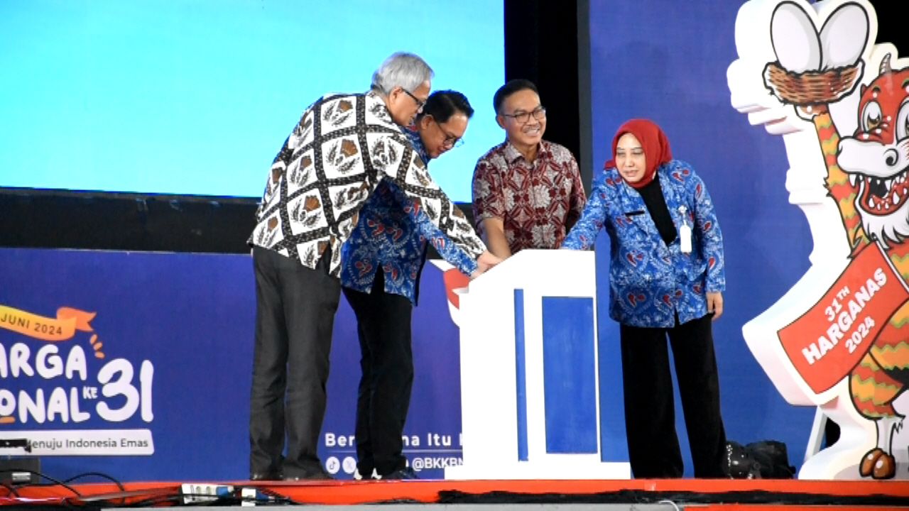 Harganas ke-31, BKKBN Jatim Launching Population Clock 