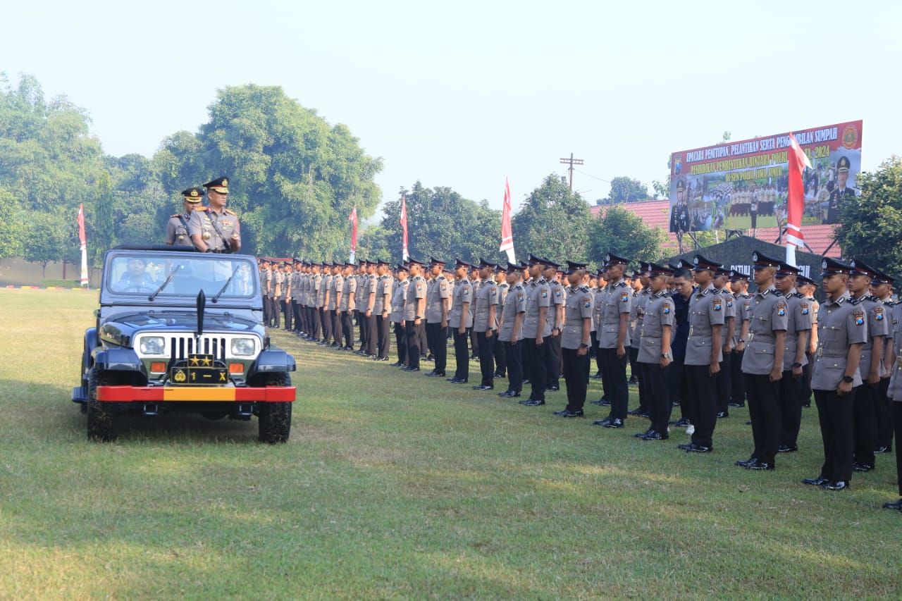 Pelantikan 394 Bintara Polri