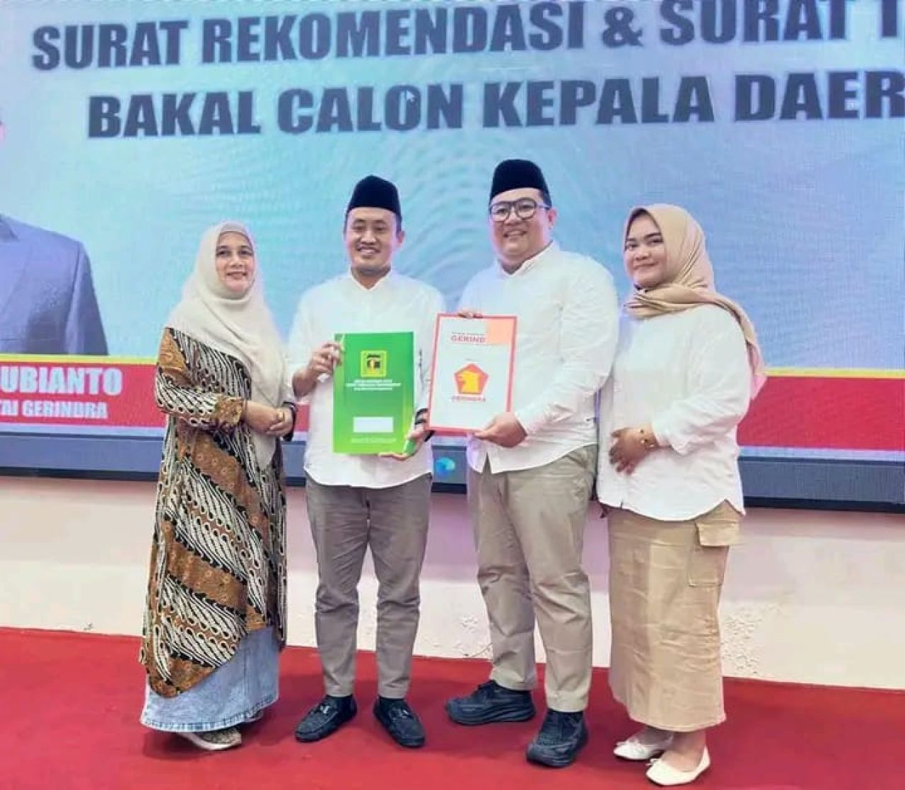 Mansur - Bobby diusung Partai Gerindra di Pilkada Pemalang 2024