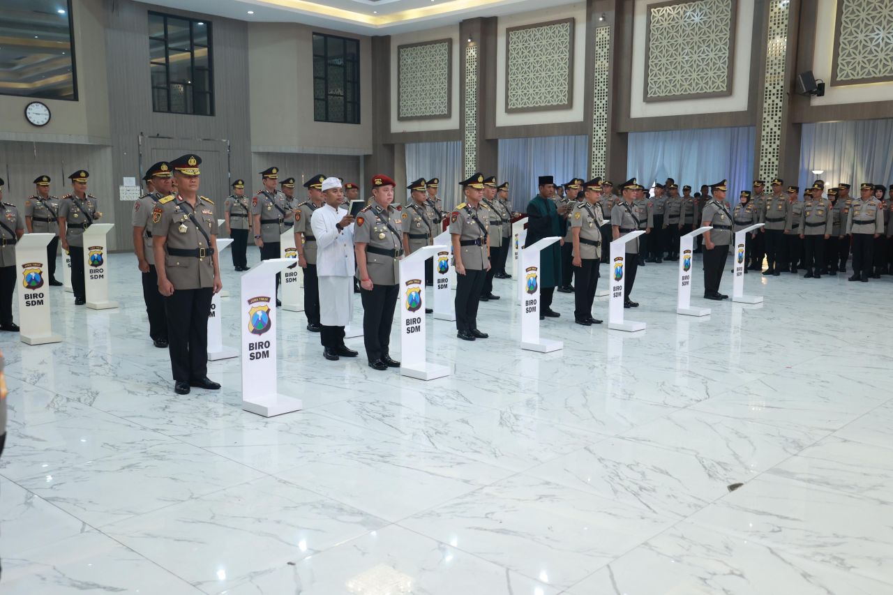 Sertijab Pejabat jajaran Polda Jatim