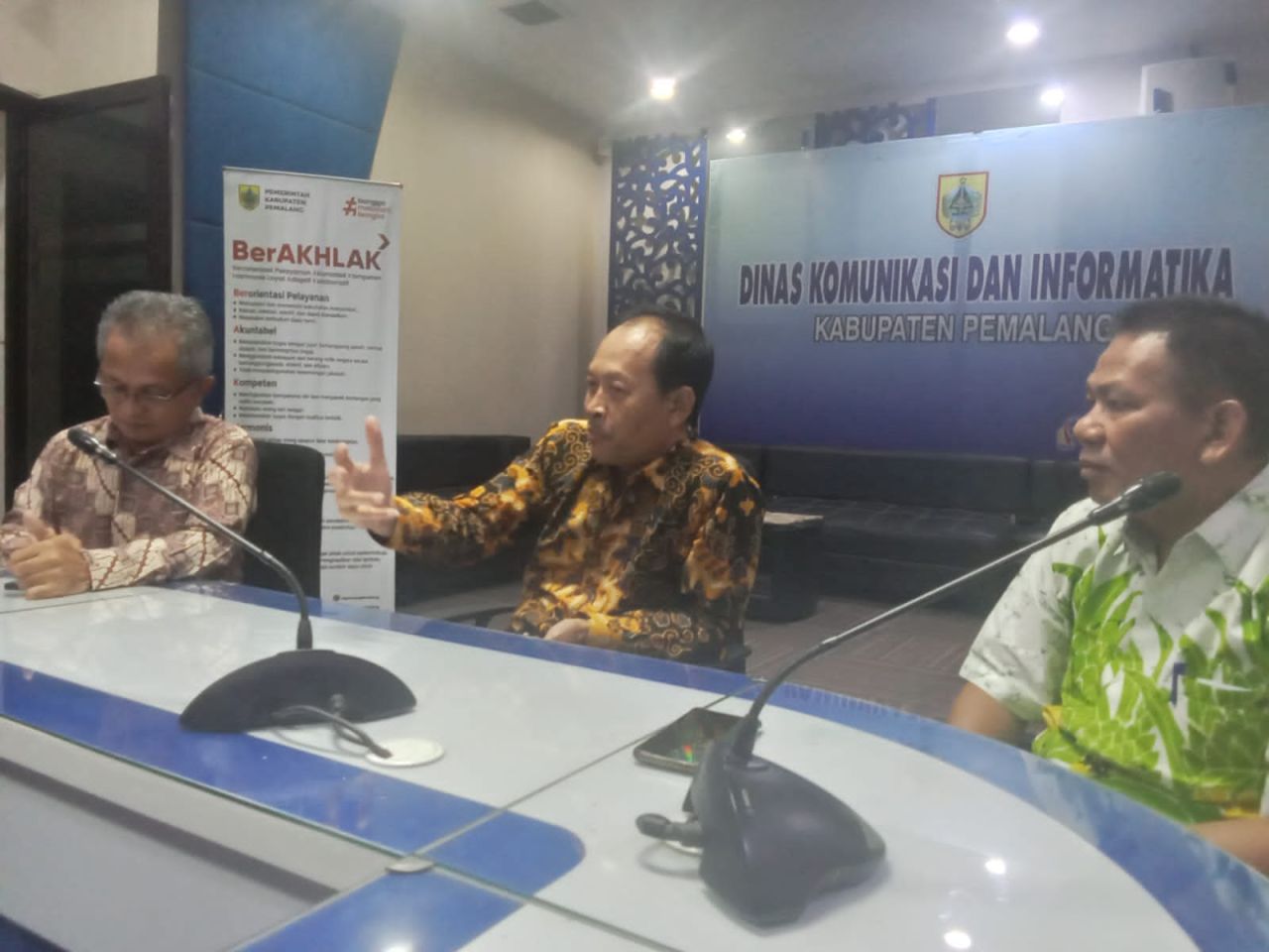 Sekretaris Daerah Kabupaten Pemalang Heriyanto (foto Ragil)