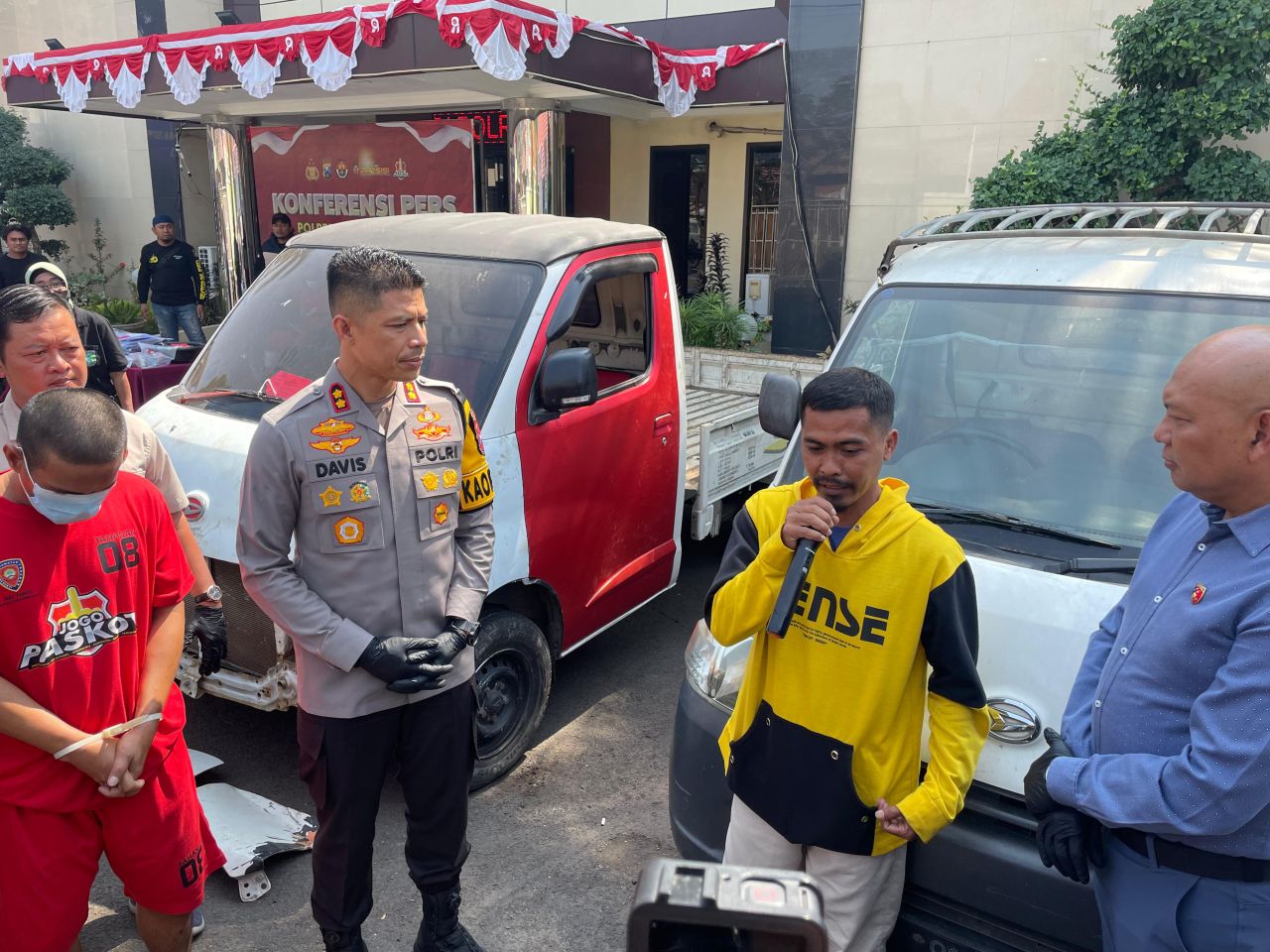 Polisi Ciduk Terduga Komplotan Curanmor Spesialis Pickup