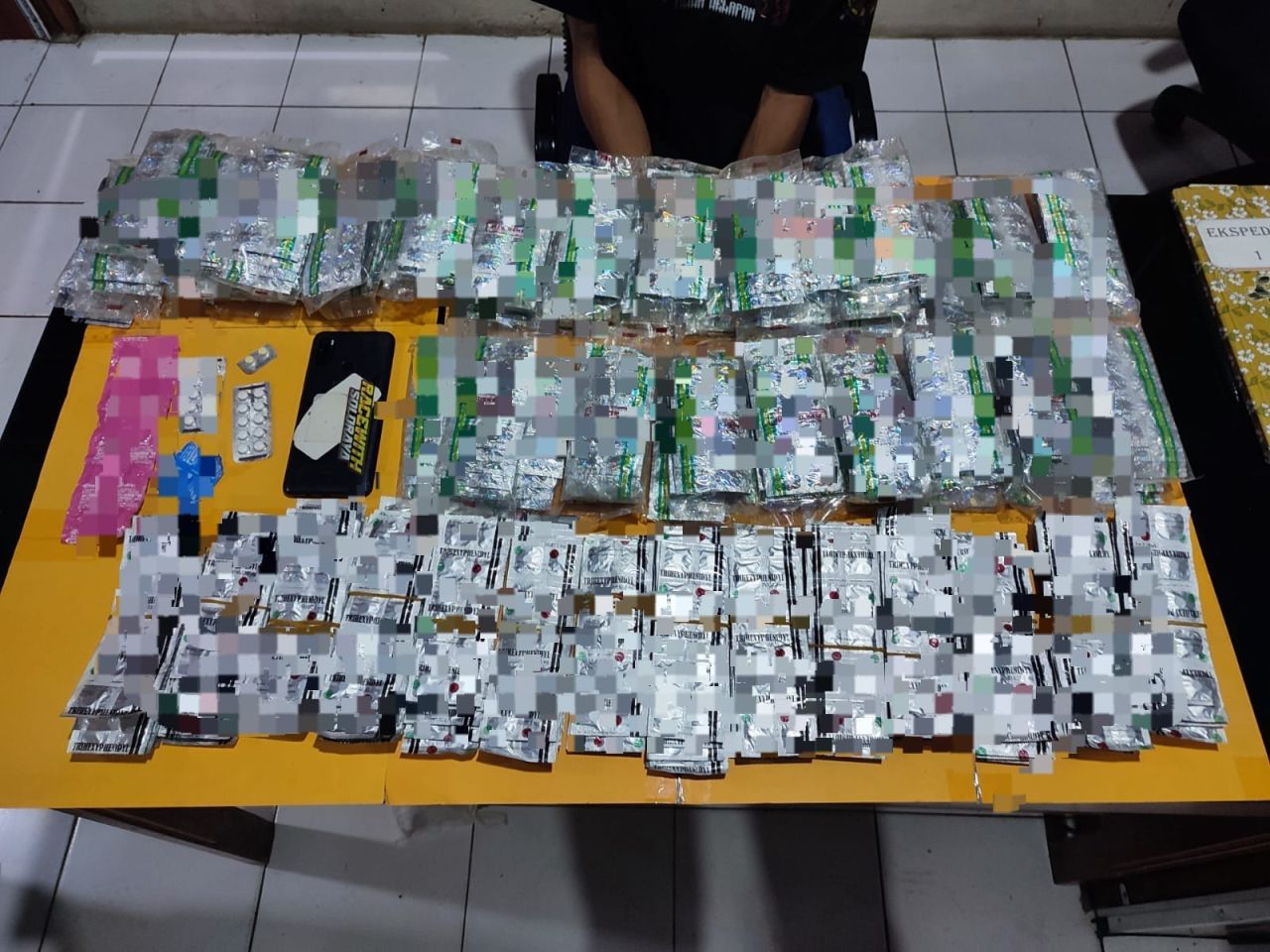 Ribuan Pil Koplo Berhasil Diamankan