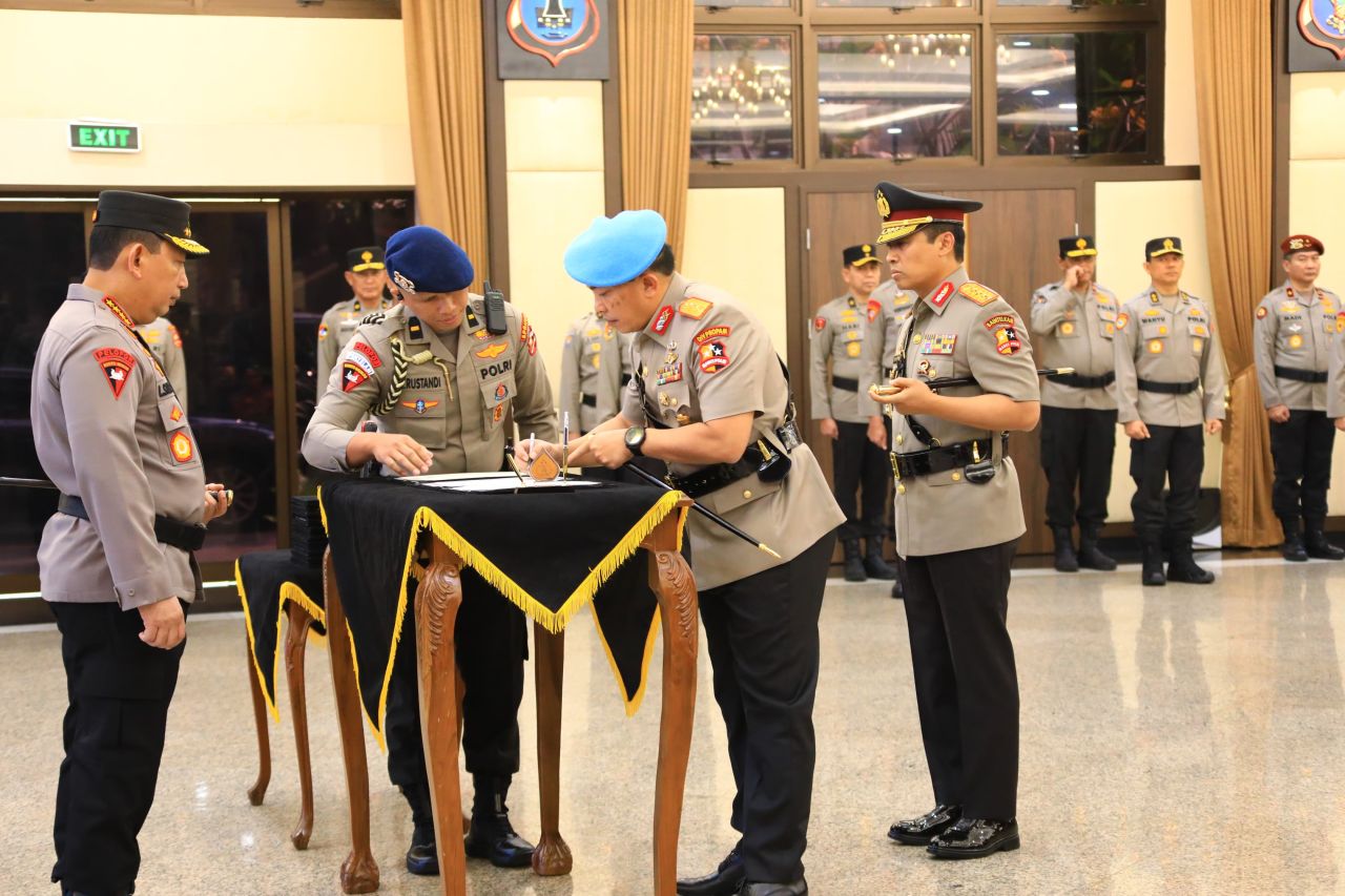 Kenaikan pangkat dan Sertijab