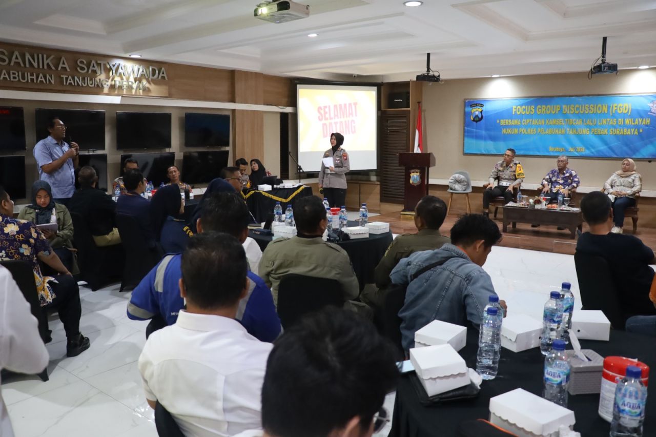 FGD Polres Pelabuhan-pelabuhan Tanjung Perak