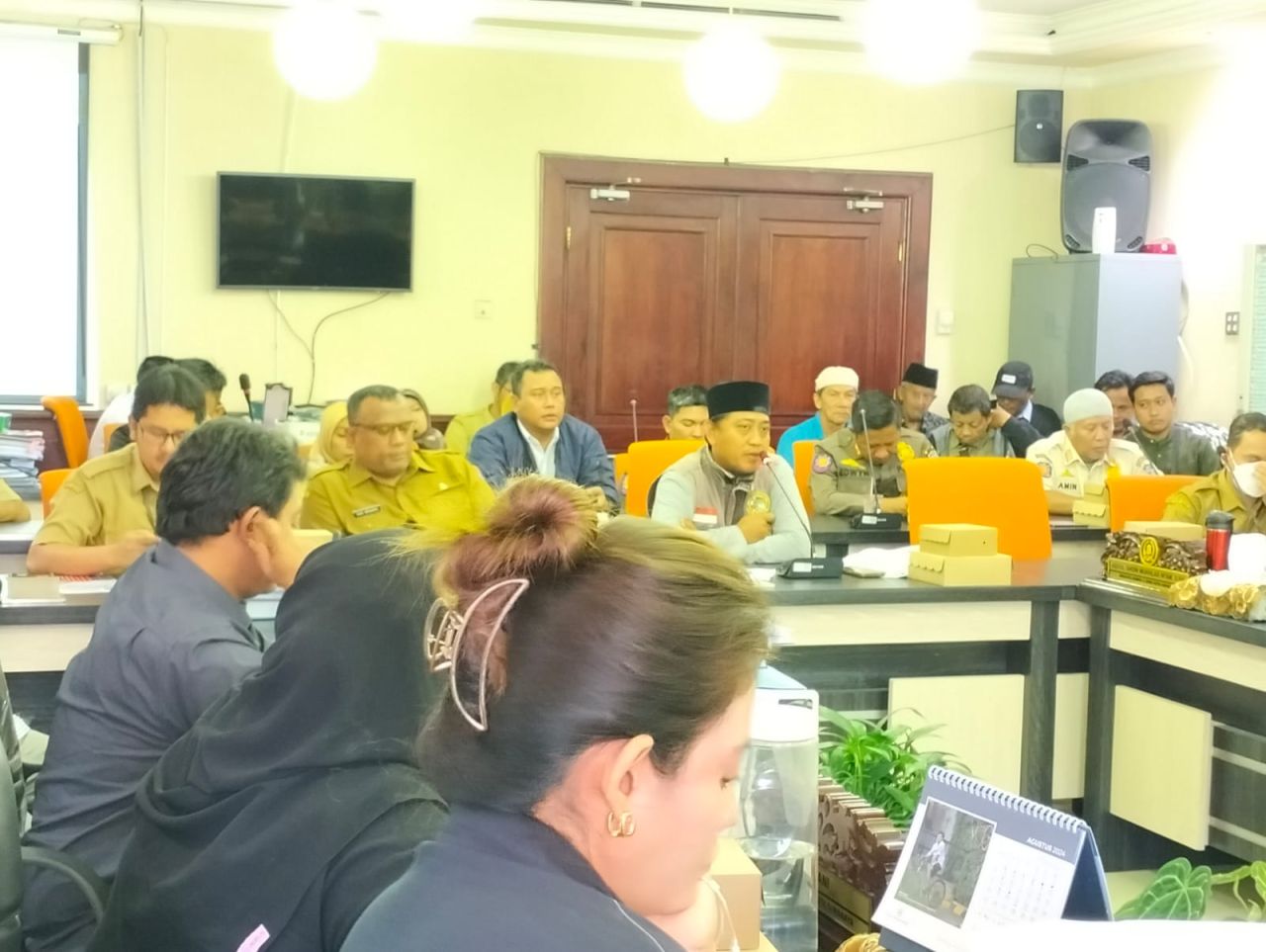 Hearing terkait Koperasi Pasar Bulak Banteng Abadi