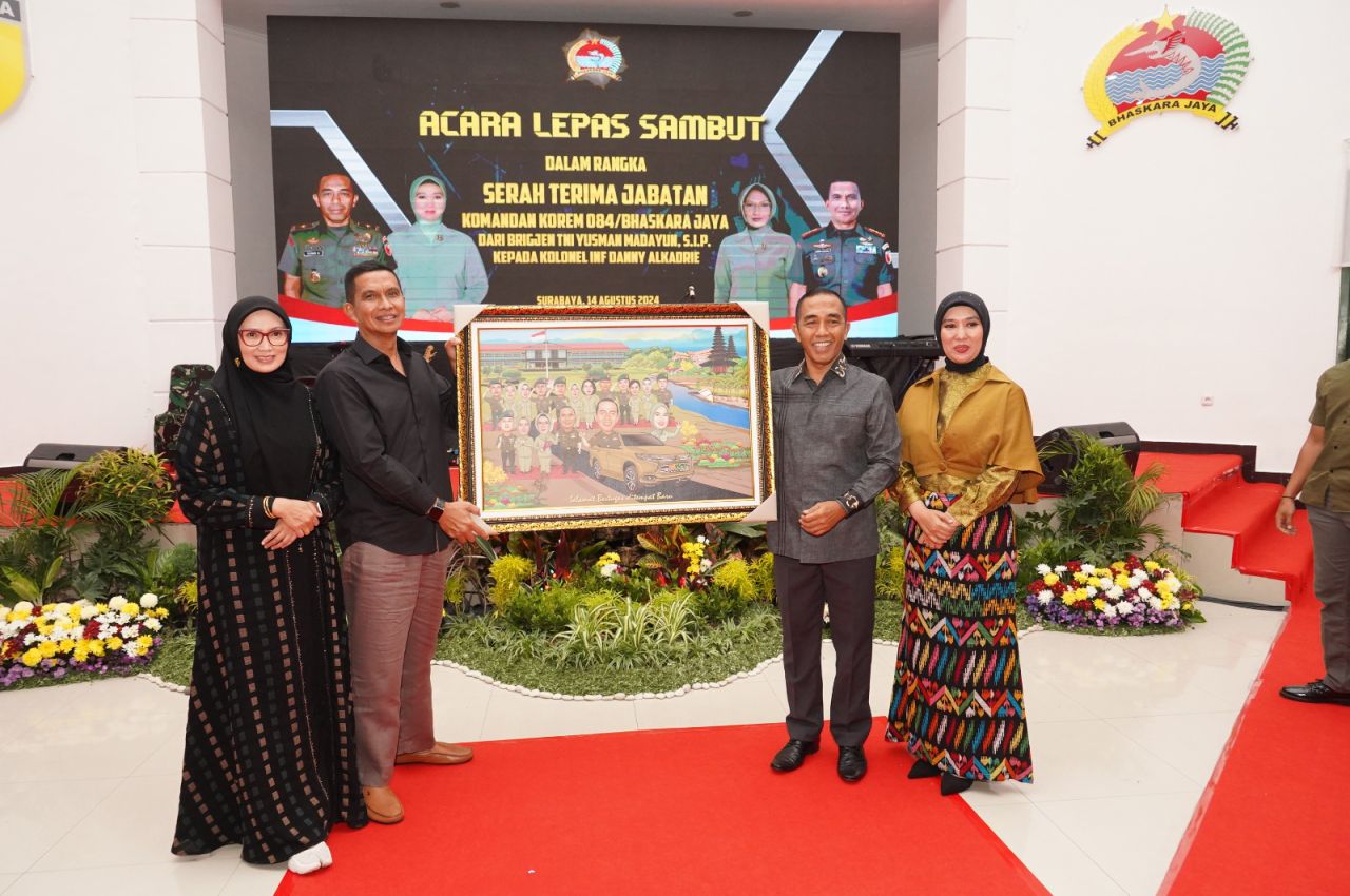 Acara lepas sambut Komandan Korem 084/BJ
