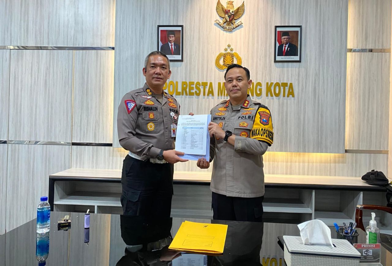 Peresmian TMC Polresta Malang kota