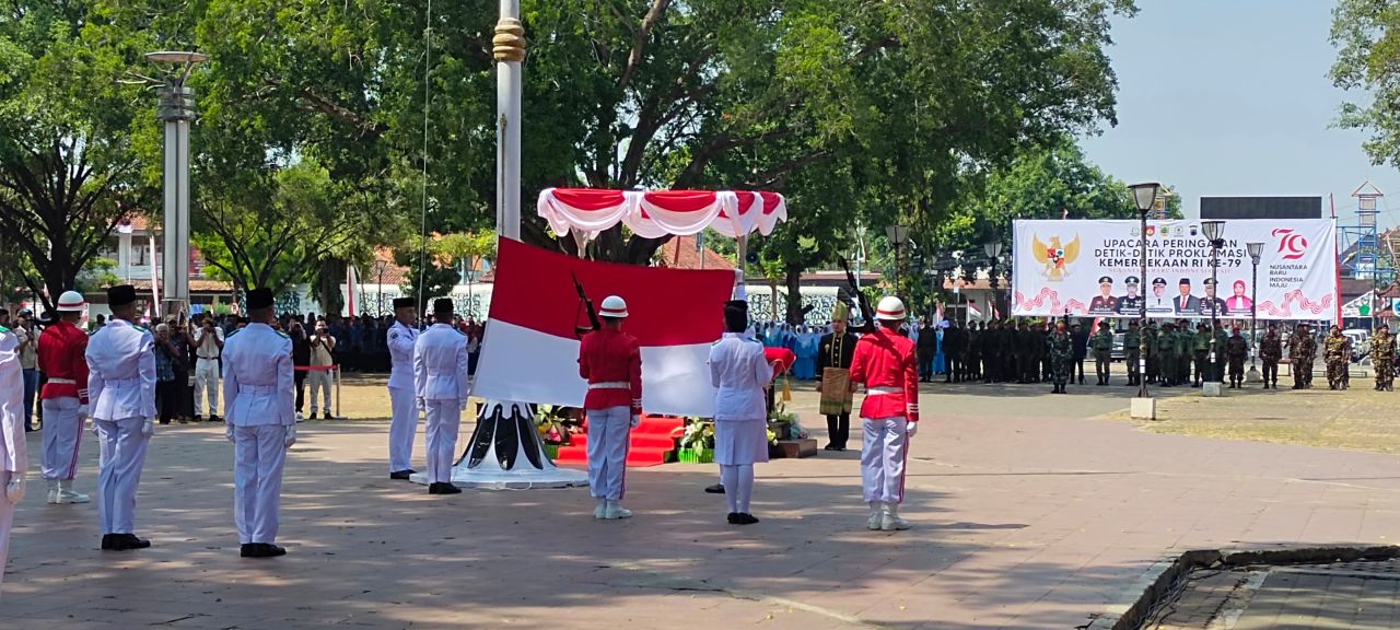 Upacara HUT Kemerdekaan RI ke-79 di Pemalang