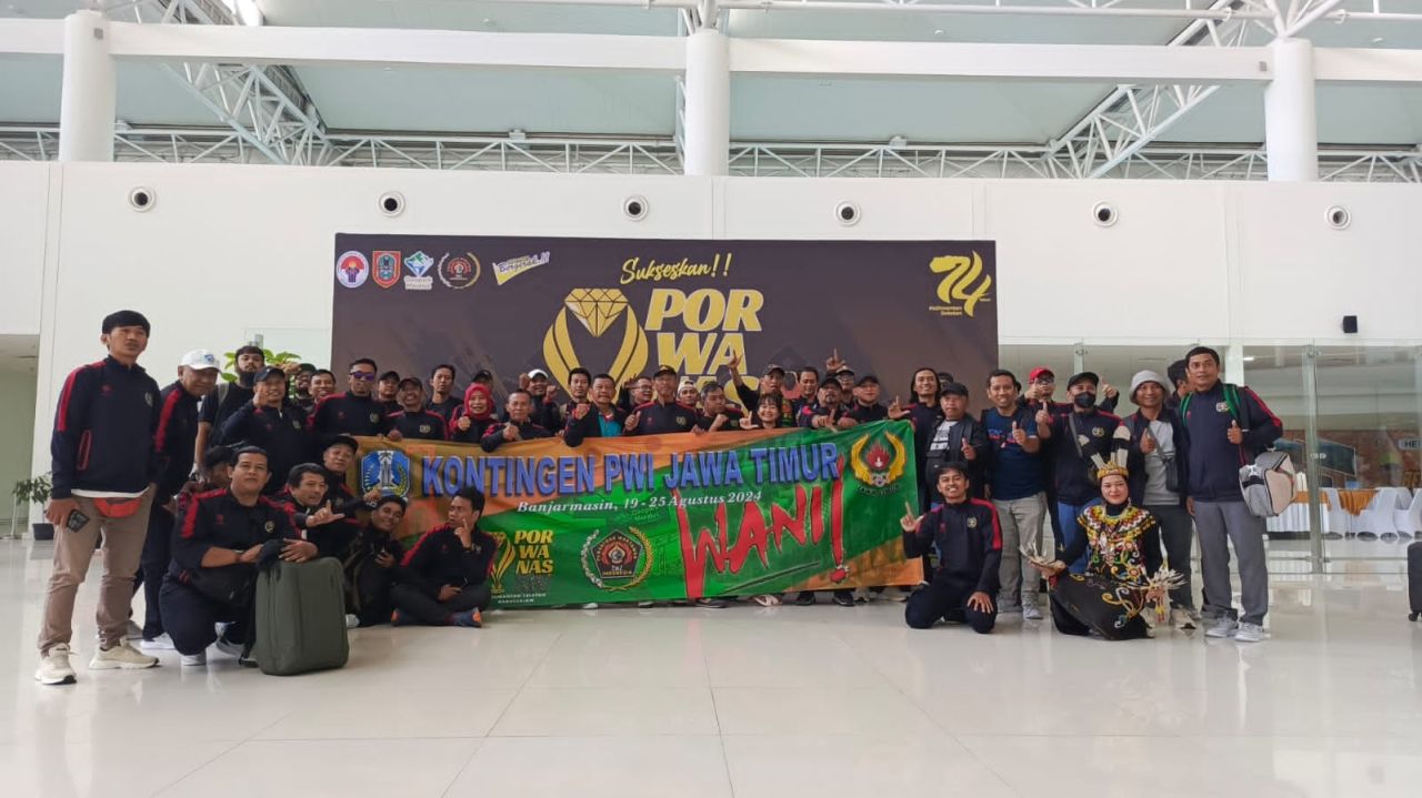 Tiba di Kalsel Atlet Porwarnas Jatim Langsung Gelar Latihan