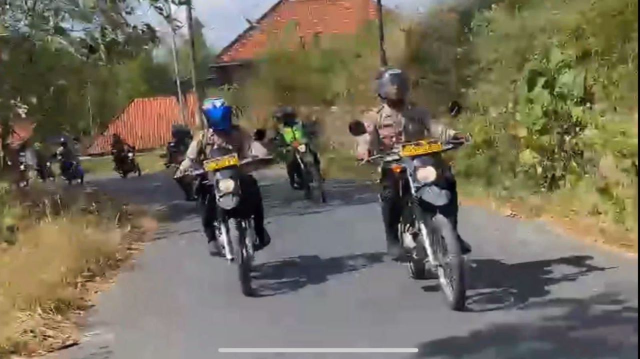 Polres Sampang Gelar Patroli Skala Besar