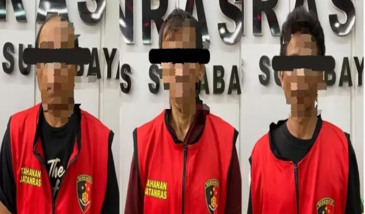 Tiga tersangka curanmor