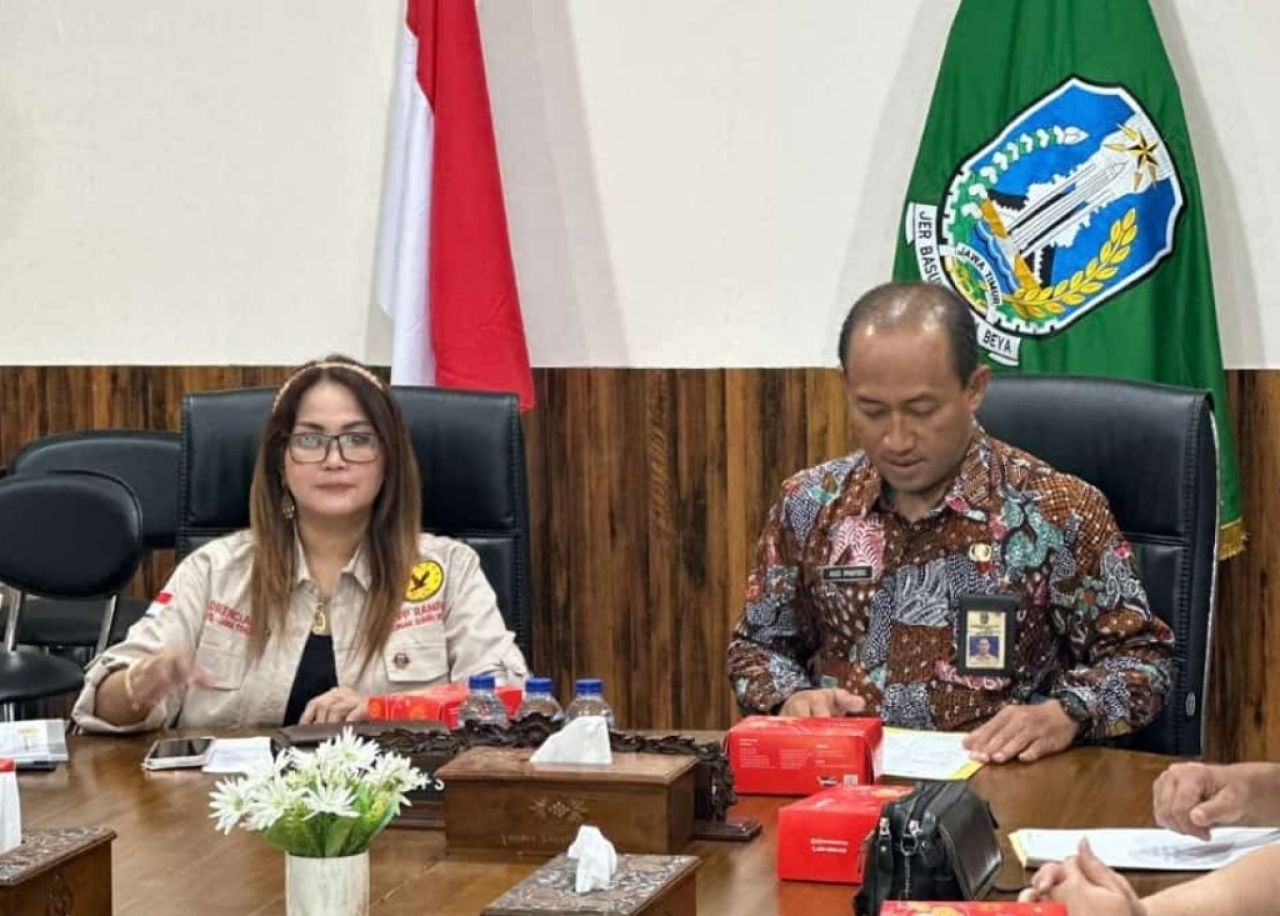 Rampas Rumah Juang 08 Jatim Audensi dengan Bangkesbangpol Surabaya