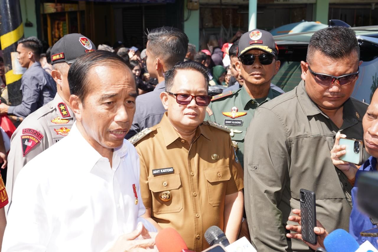 Kunker Presiden Jokowi di Surabaya