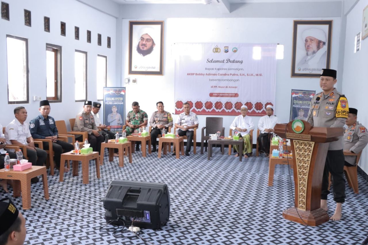 Polres Lamongan silaturahmi dengan tokoh agama