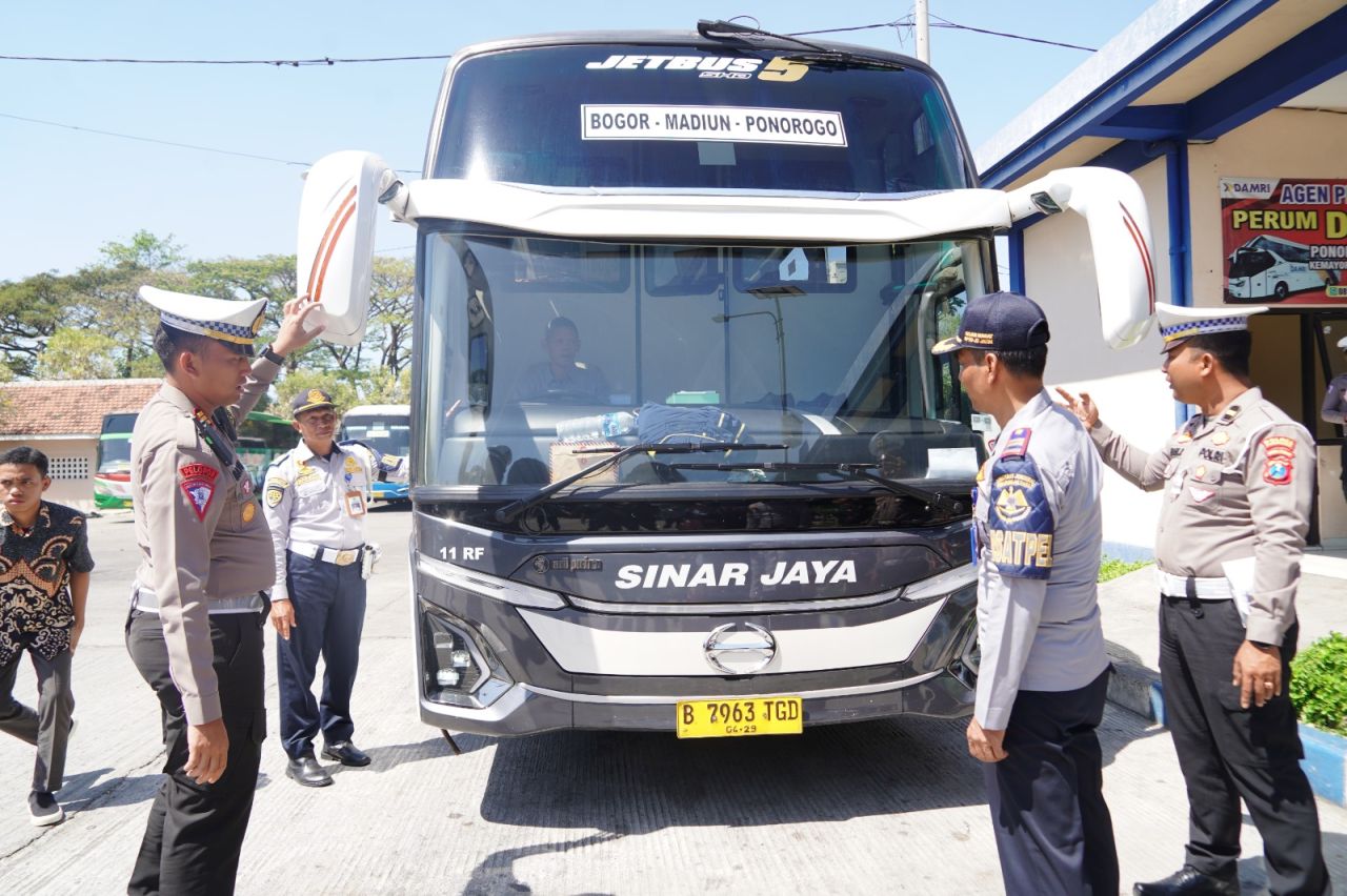 Ramp Check Bus untuk Tekan Laka Lantas