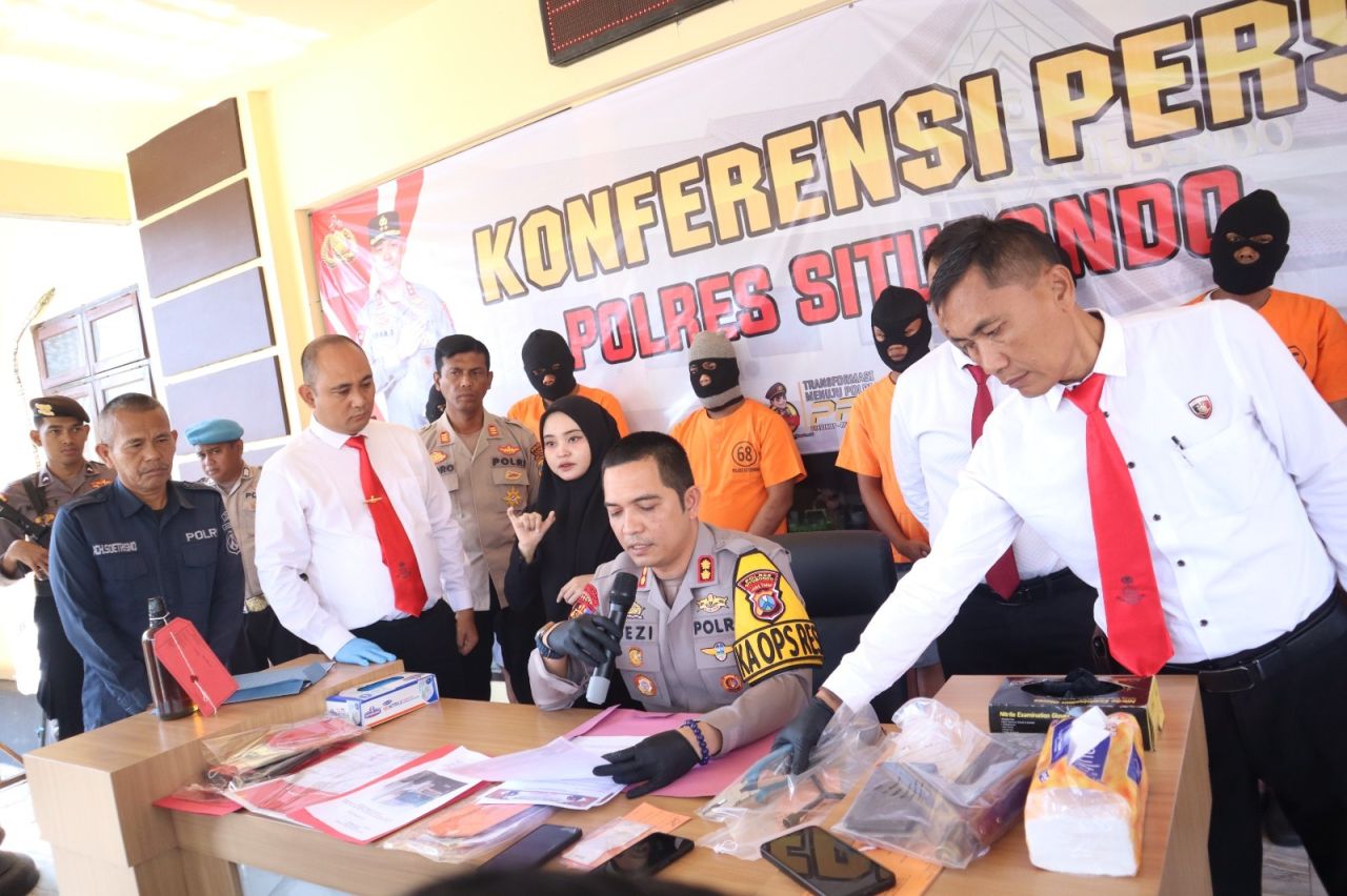 Seminggu, Polres Situbondo Berhasil Ungkap Empat Kasus