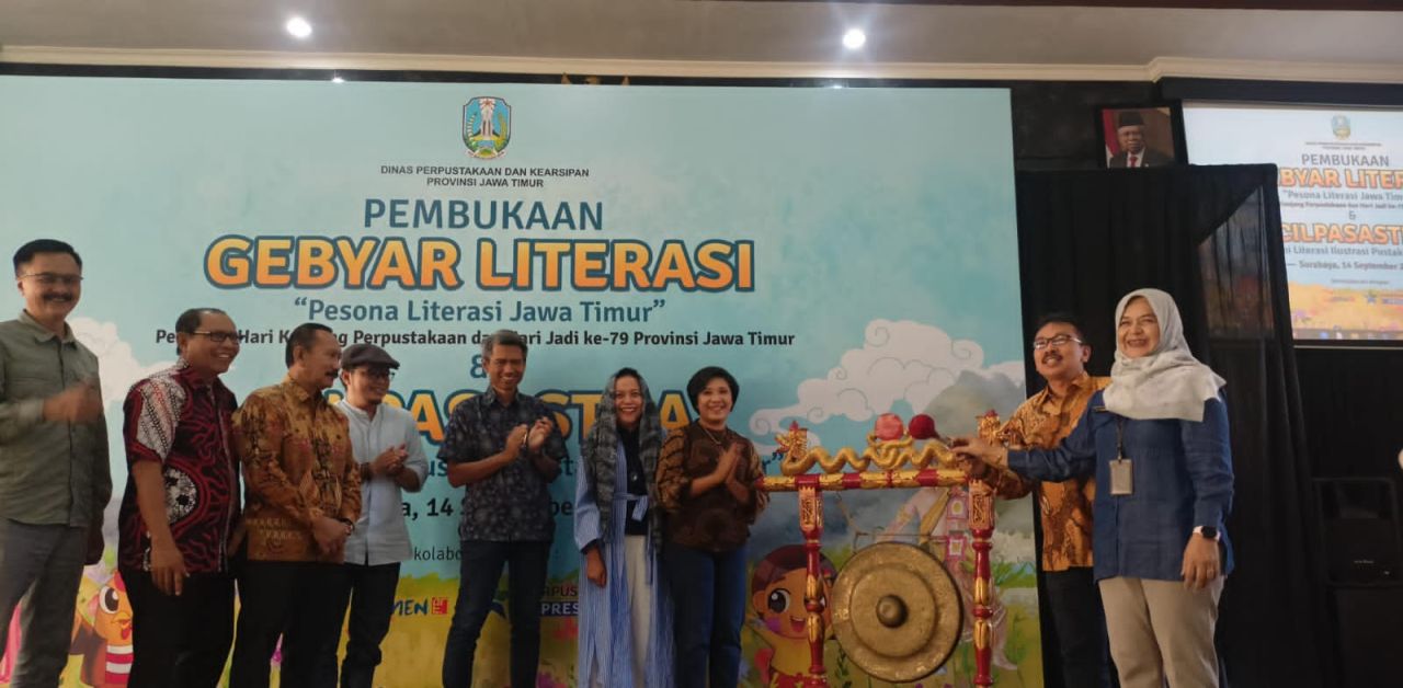 Semarakkan Perayaan HKP, Disperpursip Menggelar Gebyar Pesona Literasi Jawa Timur