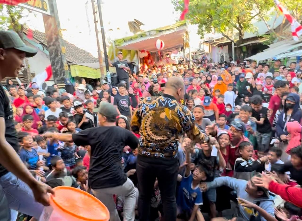 Saifuddin Sosialisasi kemenangan Erji di akar rumput