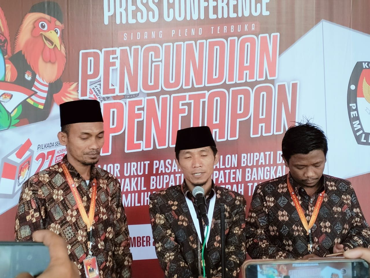 Pasca Penetapan Nomor Urut Calon. Posnu Bangkalan Masifkan Pemantauan