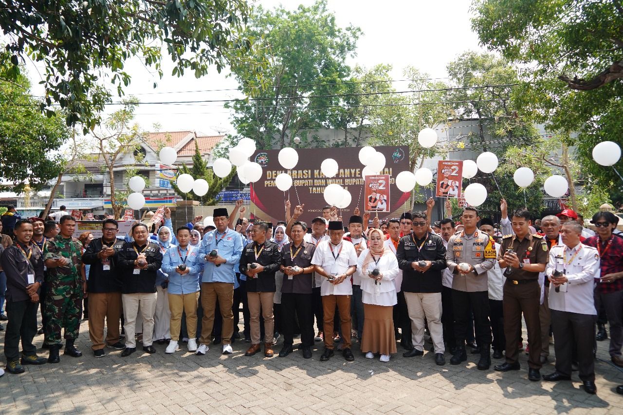 Deklarasi Pilkada Damai 2024, Polres Ponorogo Lakukan Pengamanan Ketat