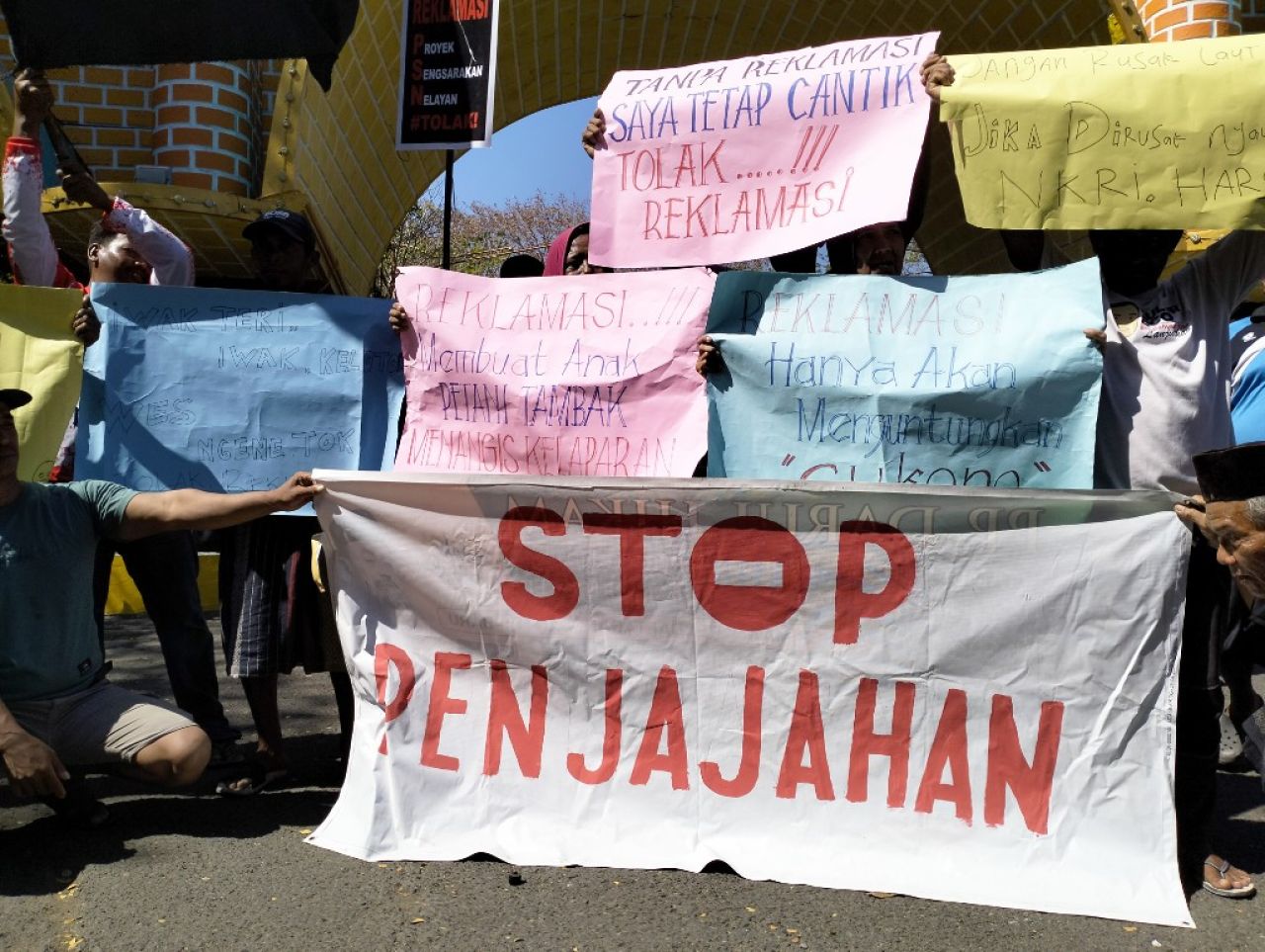 Penolakan warga terhadap PSN di Kenpark