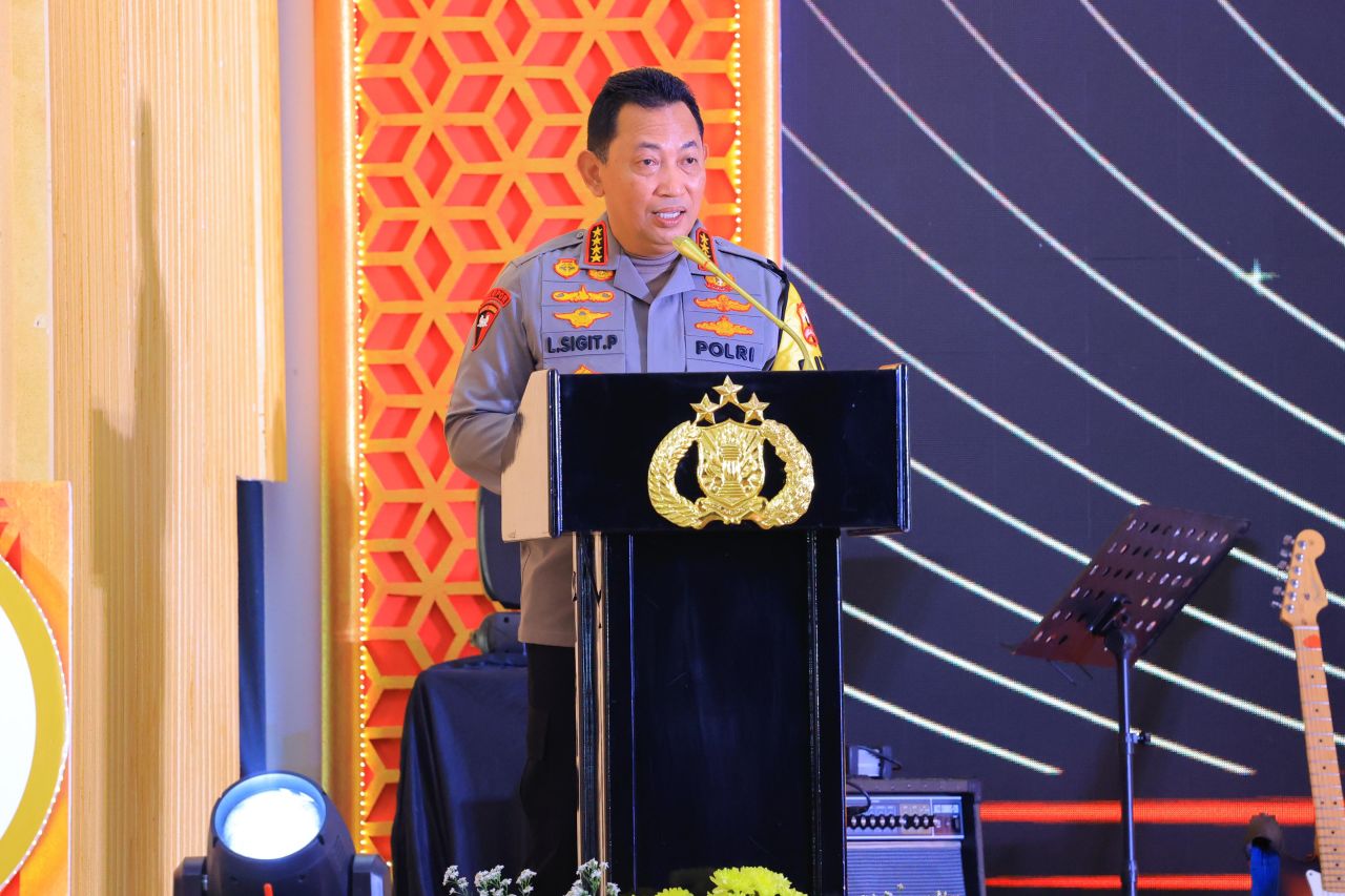 HUT ke-79 TNI, Kapolri: Kami Bersinergi di Laut dan Bumi Nusantara