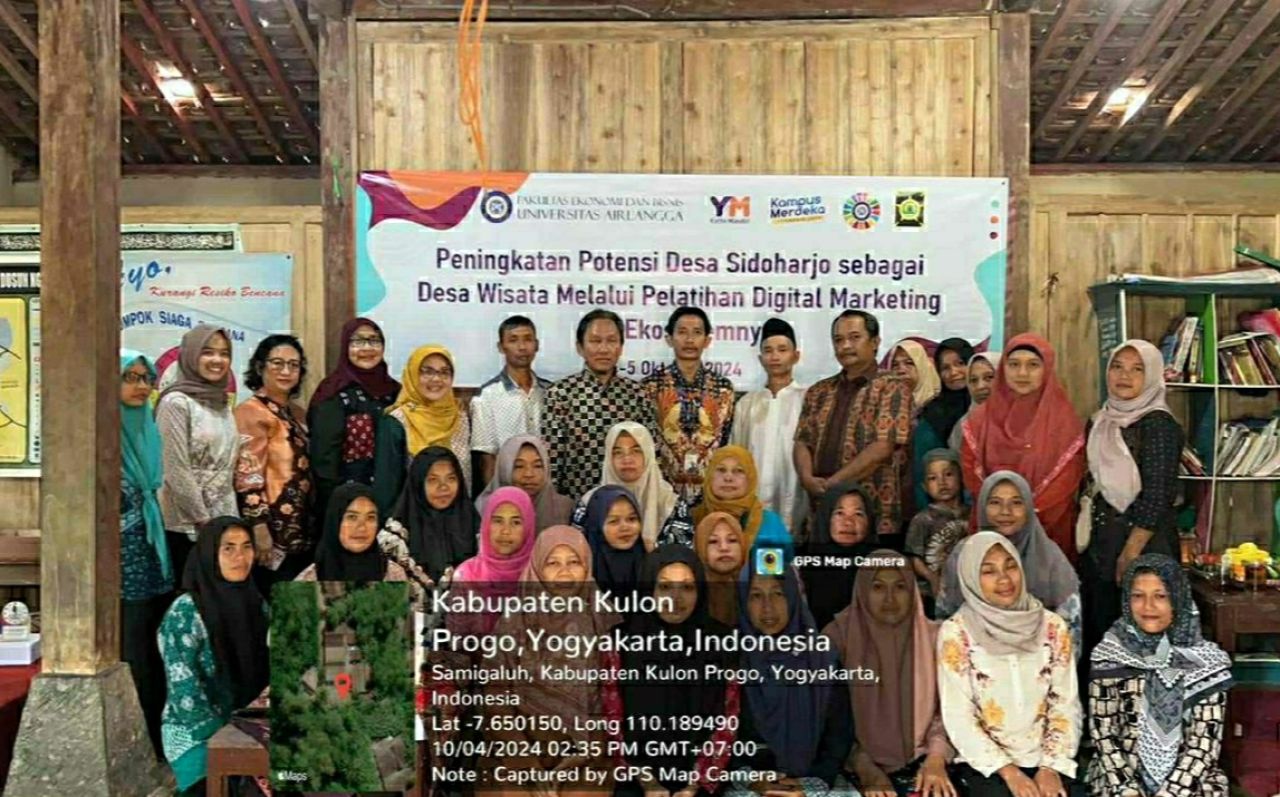 Dosen Unair di Desa Sidoharjo, Kabupaten Kulon Progo