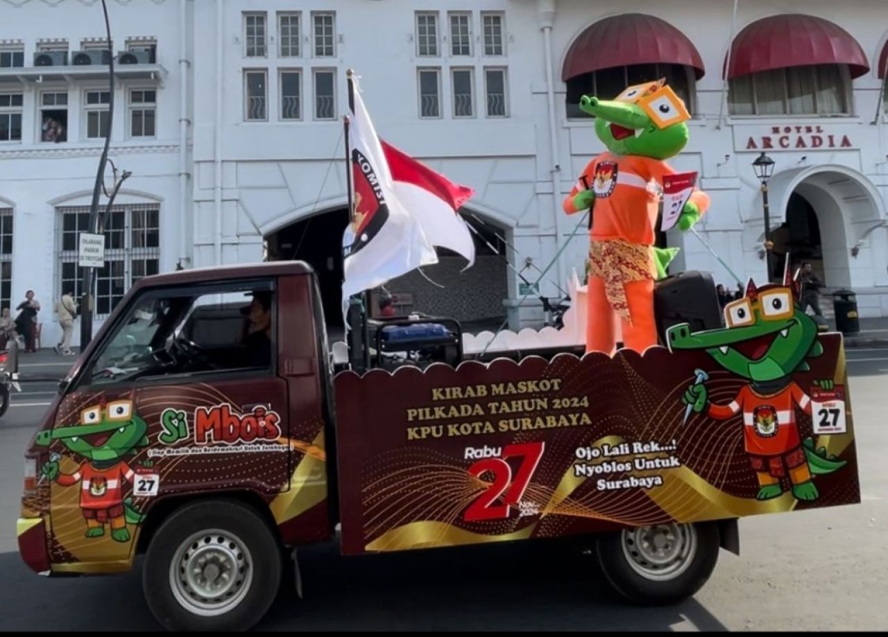 KPU Surabaya dan Pemkot Surabaya Targetkan Kota Surabaya Raih 76% Lebih Suara