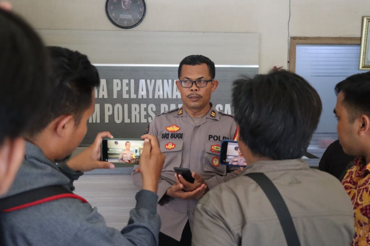 Polisi Amankan Tersangka Curat dari Amuk Massa