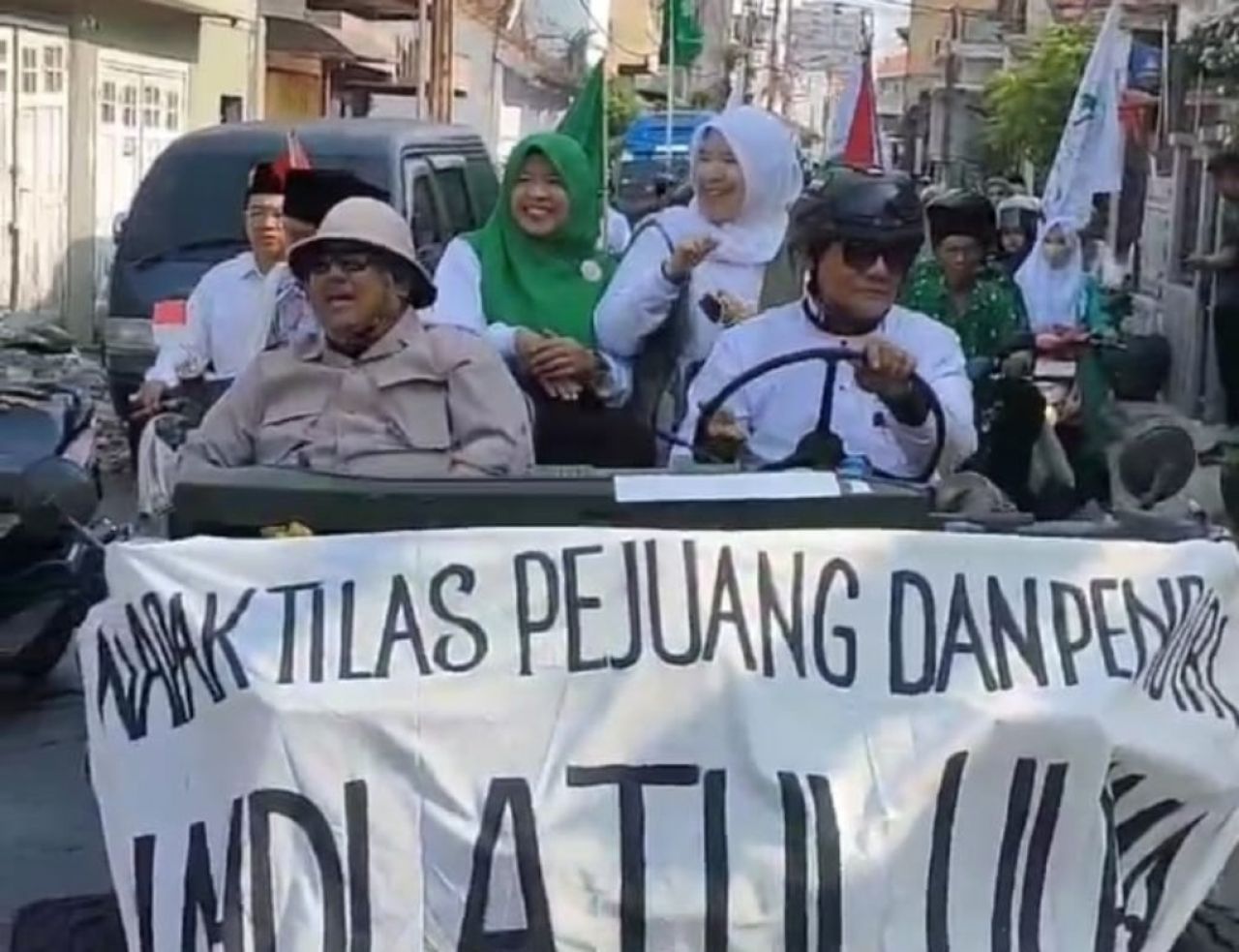 Songsong Hari Santri Nasional, PCNU Surabaya Napak Tilas Pejuang dan Ziarah Muassis NU