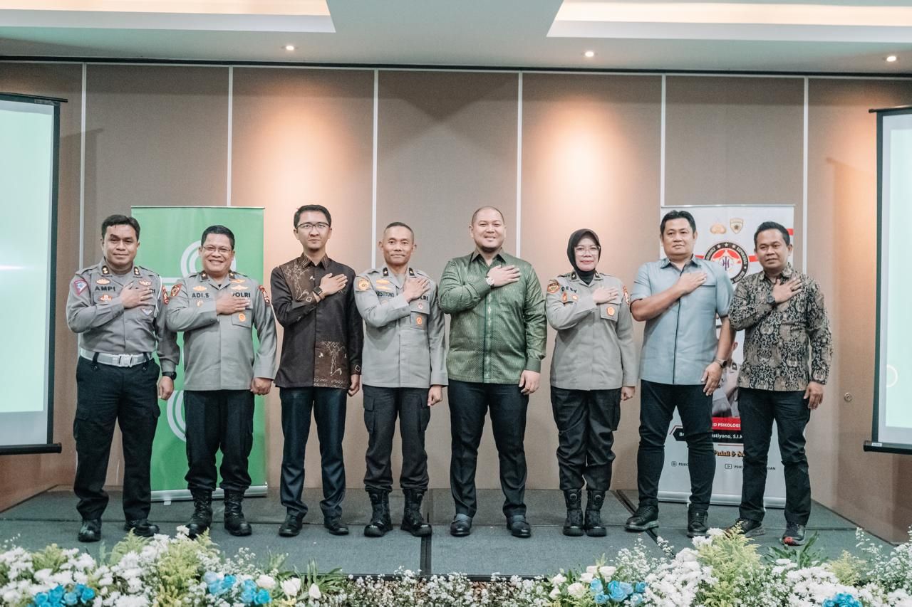 Polri menandatangani perjanjian kerjasama dengan PT Grab Teknologi Indonesia
