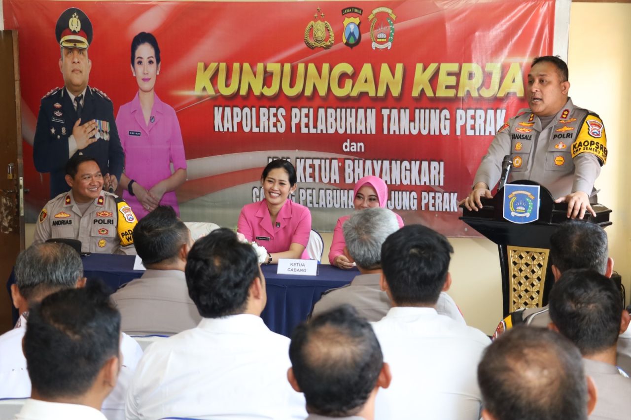 Pilkada Serentak 2024, Polres Pelabuhan Tanjung Perak Ingatkan Netralitas